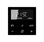 Bedienelement mit Display für Raumthermostat A-range schwarz (A 1790 D SW)