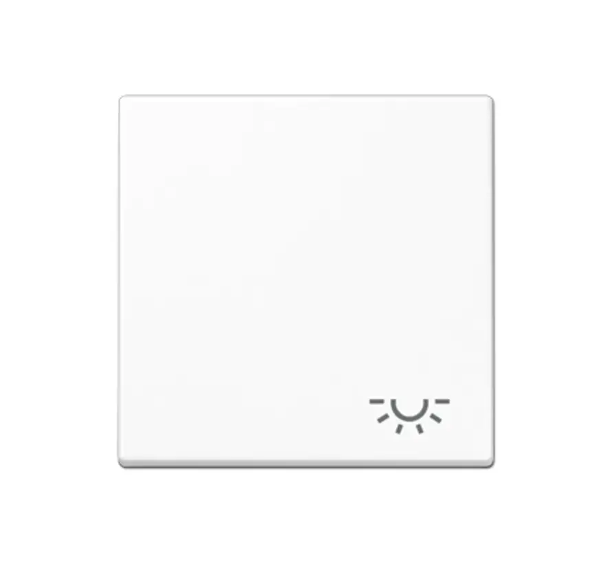 Wippe mit symbol Licht A-range alpinweiß (A 590 L WW)