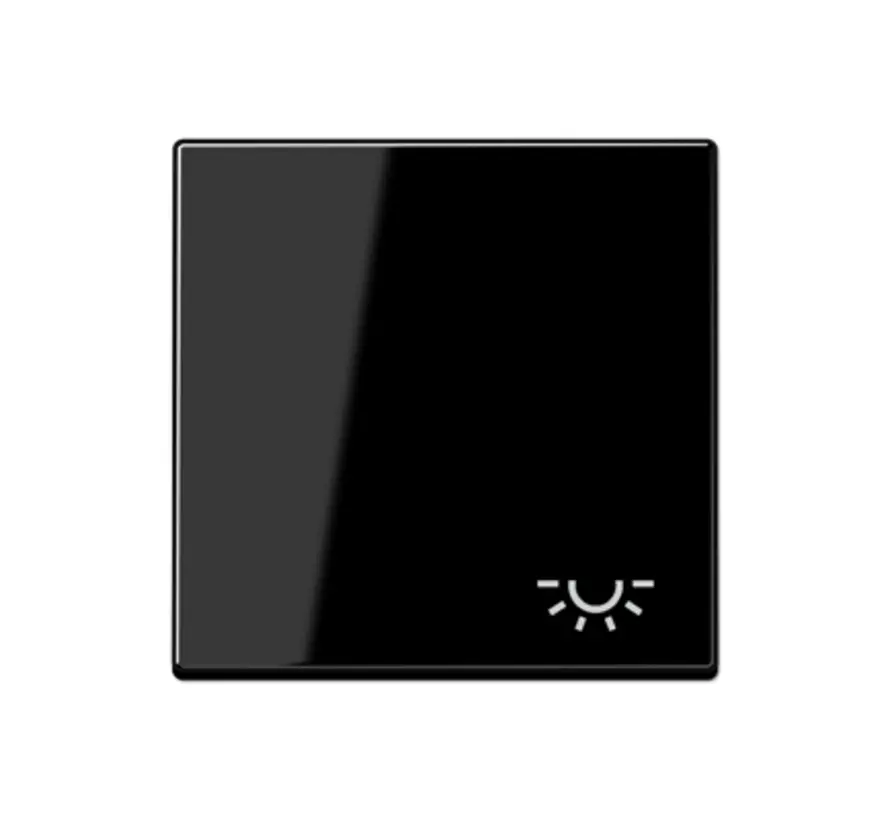 Wippe symbol Licht A-range schwarz glänzend (A 590 L SW)