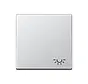 Wippe symbol Licht A-range aluminium (A 590 L AL)