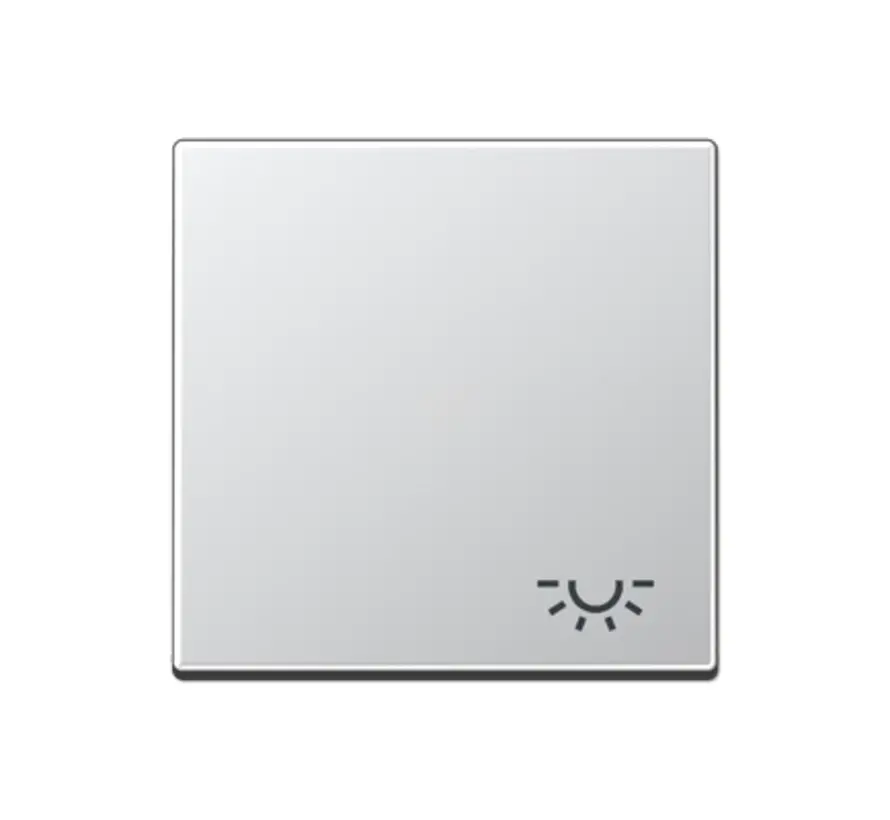 Wippe symbol Licht A-range aluminium (A 590 L AL)