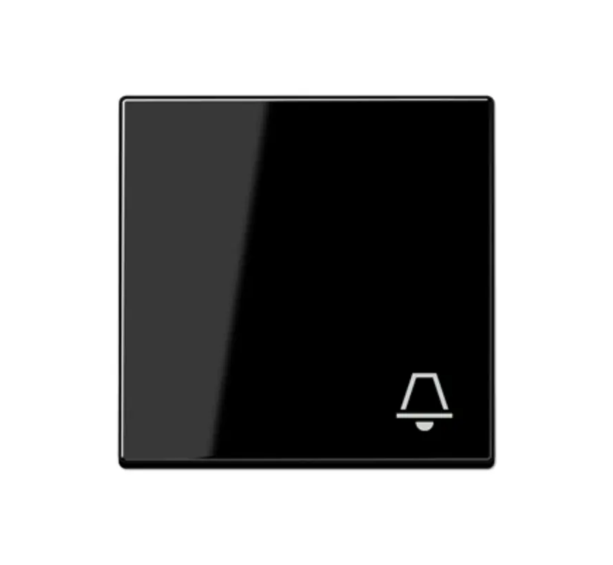 Wippe symbol Klingel A-range schwarz glänzend (A 590 K SW)