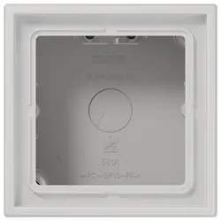 JUNG Aufputz-Gehäuse 1-fach LS990 hellgrau (LS 581 A LG)