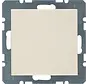 Blindabdeckung mit Tragplatte mit Befestigungskrallen S1/B3/B7 creme glänzend (6710098982)