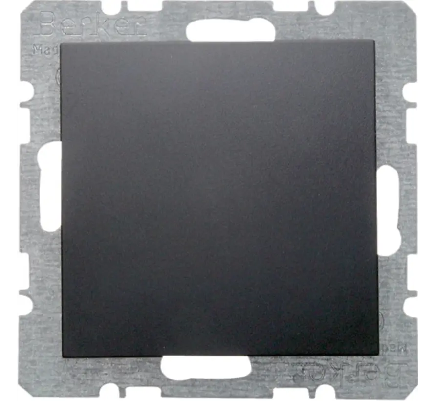 Blindabdeckung mit Tragplatte mit Befestigungskrallen S1/B3/B7 anthrazit mat (6710091606)