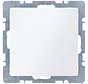 Blindabdeckung mit Tragplatte mit Befestigungskrallen Q1/Q3/Q7 weiß (6710096089)