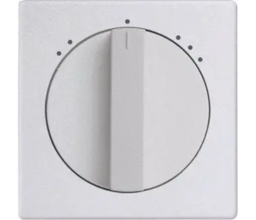 Busch-Jaeger Drehbedienaufsatz Dreistufenschalter Future Linear alusilber matt (1740 DRL-83-503)