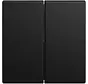 Wippe 2-fach Balance SI schwarz matt (2505-915)
