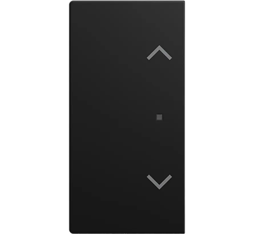 Wippe links oder rechts mit Pfeilsymbole für Bedienaufsatz flex 2-fach Balance SI schwarz matt (6232-20-915)