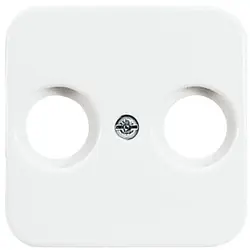 Busch-Jaeger Zentralplatte Antennen / Koaxial Steckdose Reflex SI (2531-214)