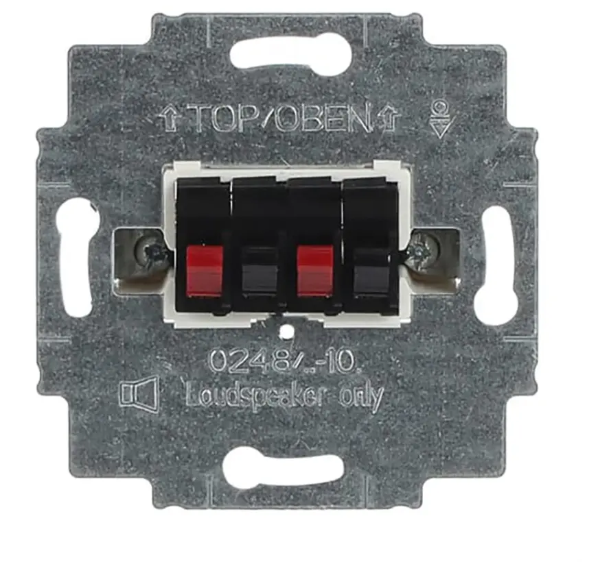 Lautsprecheranschluss schwarz (0248/05-101)