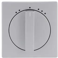 Busch-Jaeger Drehbedienaufsatz Dreistufenschalter Future Linear alusilber matt (1740 DRL-83-503)