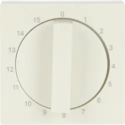Busch-Jaeger Drehbedienaufsatz Zeitschalter 15 Minuten Future Linear creme glänzend (1770-82-103)