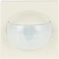 Busch-Jaeger Bedienelemente Busch-Wächter Komfort Sensor mit Multilinse Bewegungssensor Future Linear creme (64764-82)