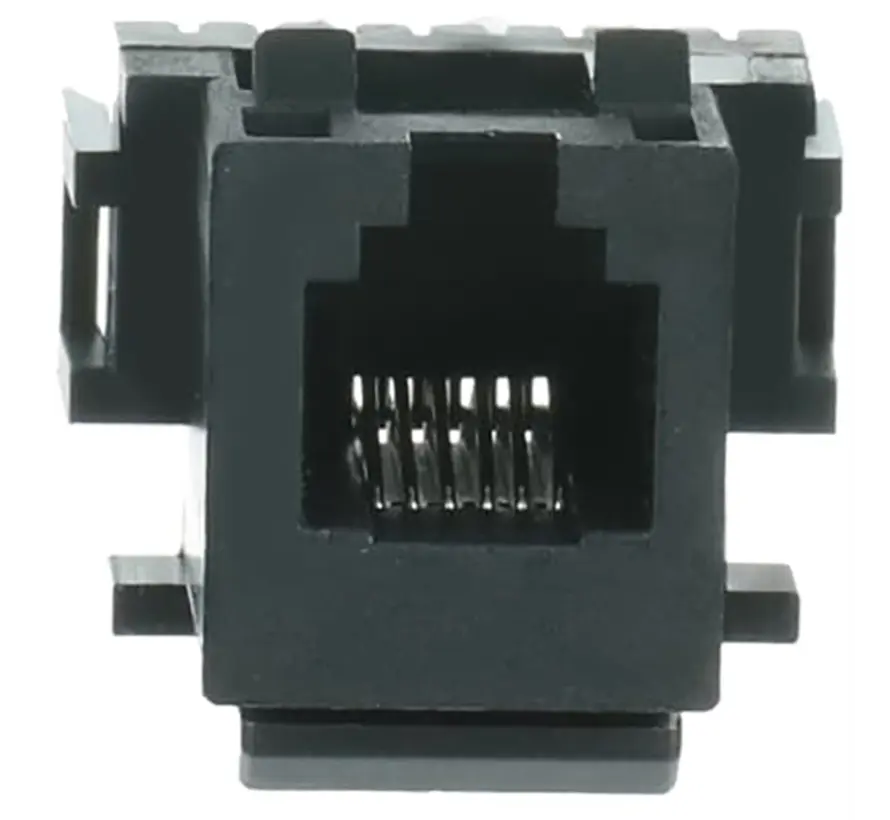 Modular Jack Buchse 6-polig CAT3 (0210)