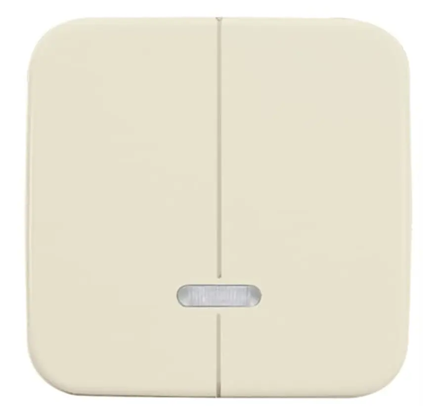 Dimmerbedienaufsatz Tastdimmer 2-fach Standard SI (6545-212)