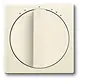 Drehbedienaufsatz Dreistufenschalter Future Linear creme (1740 DRL-82-503)