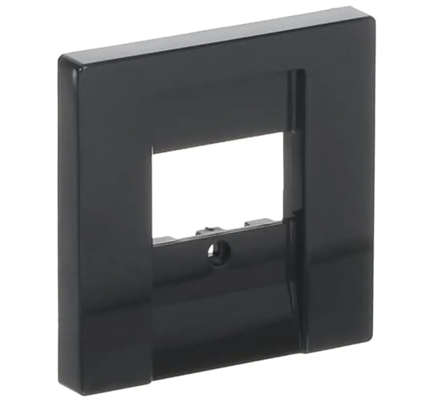 Zentralplatte USB / Lautsprecher Future Linear anthrazit glänzend (1766-81)