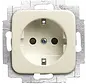 Schuko-Steckdose Safety+ mit LED-Orientierungslicht Standard SI (20 EUCBLI-212)