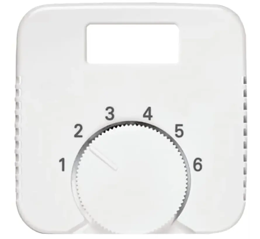 Zentralplatte Drehbedienaufsatz mit Bildschirmöffnung für Thermostat Reflex SI (1794 TA-214)