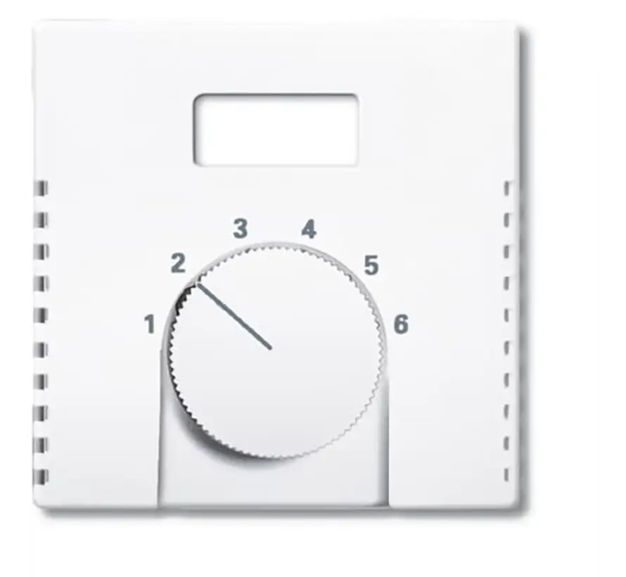 Zentralplatte für einbau Thermostat Future Linear studioweiß matt (1794 TA-884)