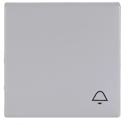 Busch-Jaeger Wippe symbol Klingel Future Linear alusilber (2520 KI-83)