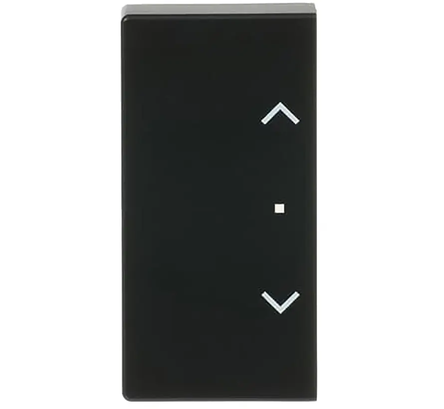 Wippe links oder rechts mit Pfeilsymbole für Bedienaufsatz flex 2-fach Future Linear schwarz matt (6232-20-885)