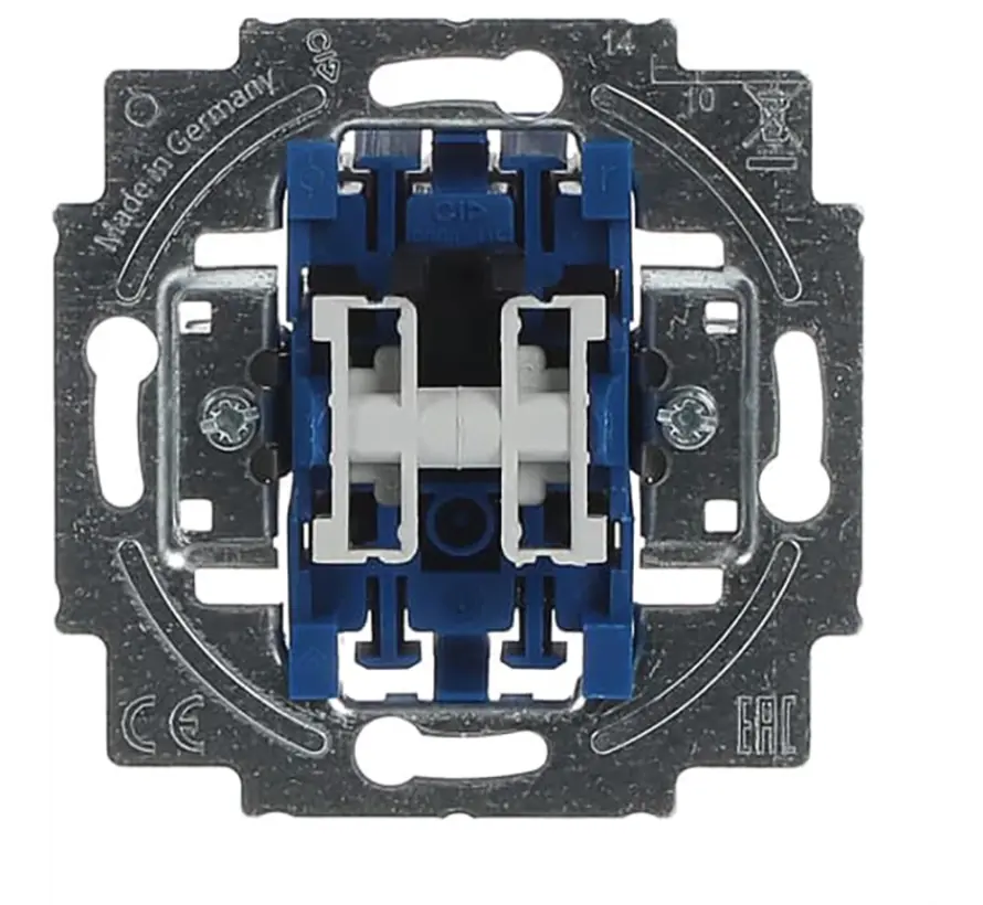 Serienschalter Kontrollschalter mit Glimmlampe (2400/5 USK)