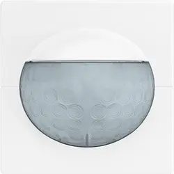 Busch-Jaeger Bedienelemente Busch-Wächter Komfort Sensor mit Multilinse Bewegungssensor Future Linear studioweiß glänzend (64764-84)