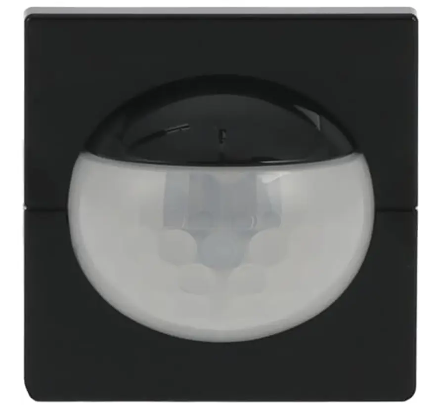 Bedienelemente Busch-Wächter Komfort Sensor mit Multilinse Bewegungssensor Future Linear antthrazit glänzend (64764-81)