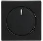 Dimmerbedienaufsatz Drehdimmer Future Linear schwarz matt (6540-885-102)