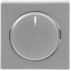 Busch-Jaeger Dimmerbedienaufsatz Drehdimmer Future Linear alusilber (6540-83-102)