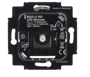 Busch-Jaeger Drehdimmer Universal LED 2-100 Watt (6523-U-102)