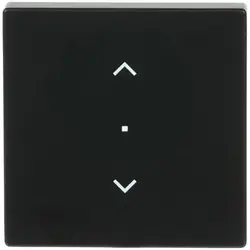 Busch-Jaeger Wippe 1-fach mit Pfeilsymbole für Bedienaufsatz flex Future Linear schwarz matt (6232-10-885)