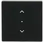 Wippe 1-fach mit Pfeilsymbole für Bedienaufsatz flex Future Linear schwarz matt (6232-10-885)