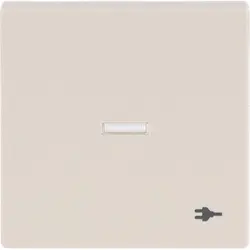Busch-Jaeger Wippe Kontrollfenster symbol Stecker Future Linear creme (1789 ST-82)