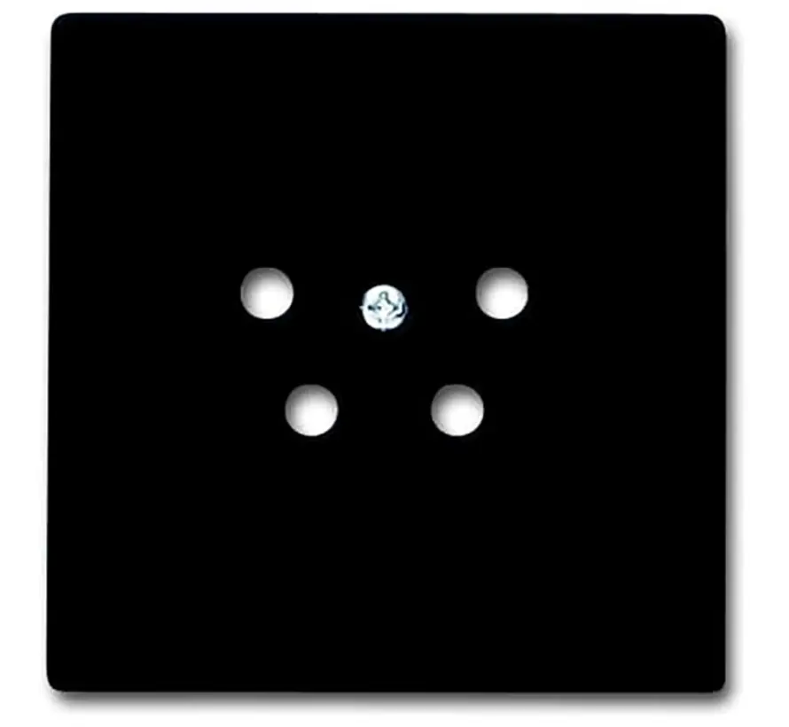 Zentralplatte für Telefon schwarz matt (2767-885-503)