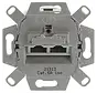 RJ45 Netzwerk-Anschlussdose CAT6A 2-fach (0218/12-101)