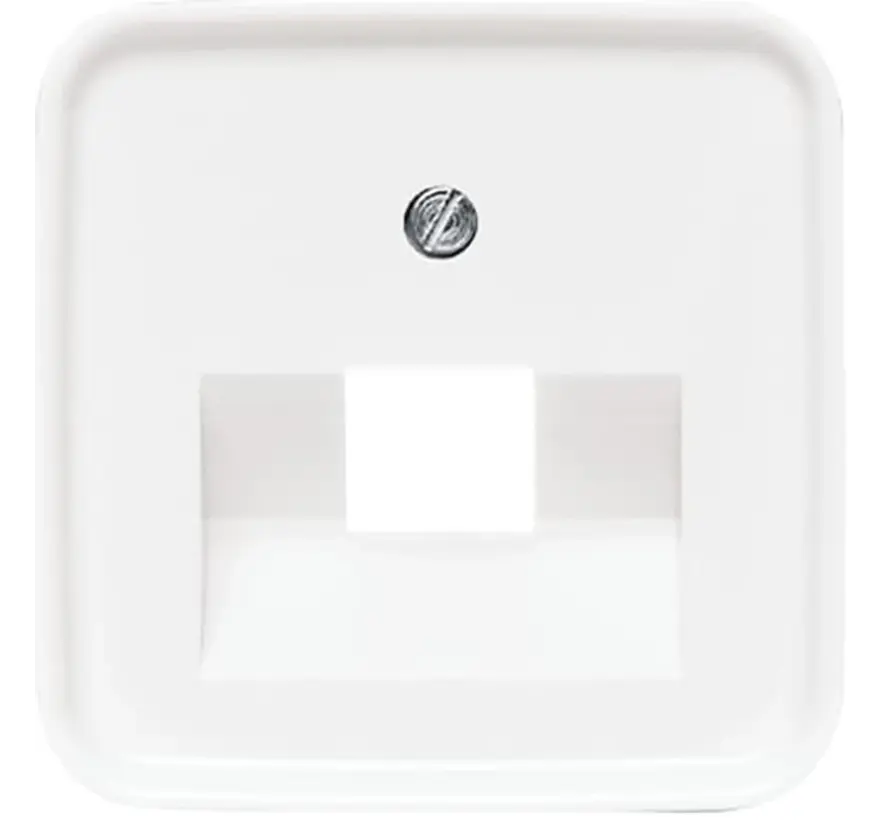 Zentralplatte RJ45 Netzwerk-Anschlussdose 1-fach Reflex SI (1803-214)
