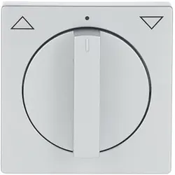 Busch-Jaeger Drehbedienaufsatz Jalousie Future Linear alusilber matt (1740-83)