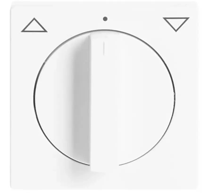Drehbedienaufsatz Jalousie Future Linear studioweiß glänzend (1740-84)