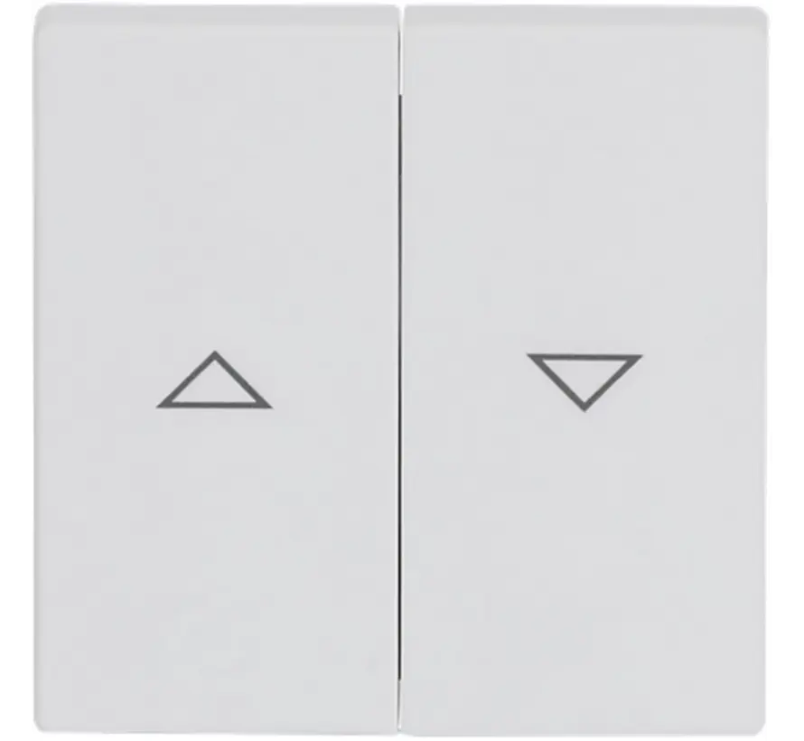 Wippe Jalousieschalter 2-fach Future Linear studioweiß matt (1785 JA-884)