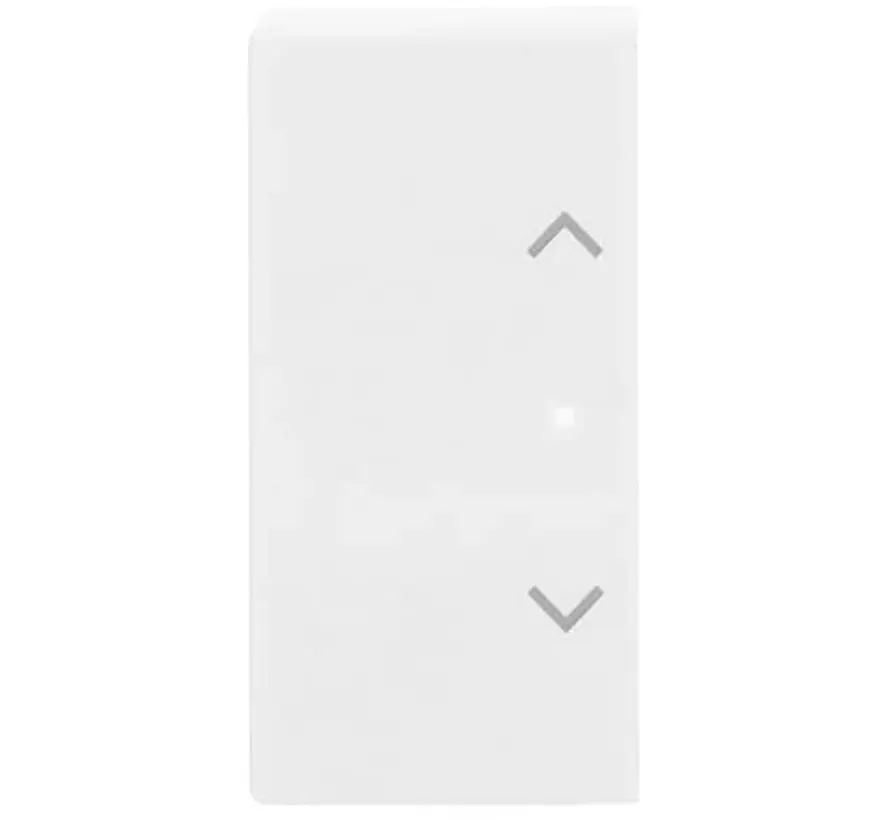 Wippe links oder rechts mit Pfeilsymbole für Bedienaufsatz flex 2-fach Future Linear studioweiß glänzend (6232-20-84)