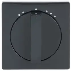 Busch-Jaeger Drehbedienaufsatz Dreistufenschalter Future Linear anthrazit glänzend (1740 DRL-81-503)