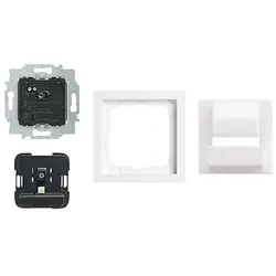 Busch-Jaeger USB-Ladestation powerDock Komplettset Lightning studioweiß (6480-84)