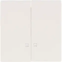 Busch-Jaeger Wippe 2-fach mit Kontrollfenster Future Linear creme (1785 K-82)