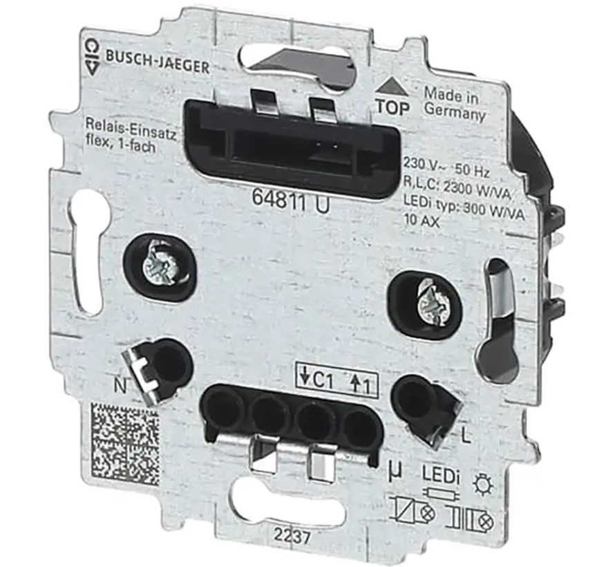 Relais-Einsatz flex 1-fach (64811 U)