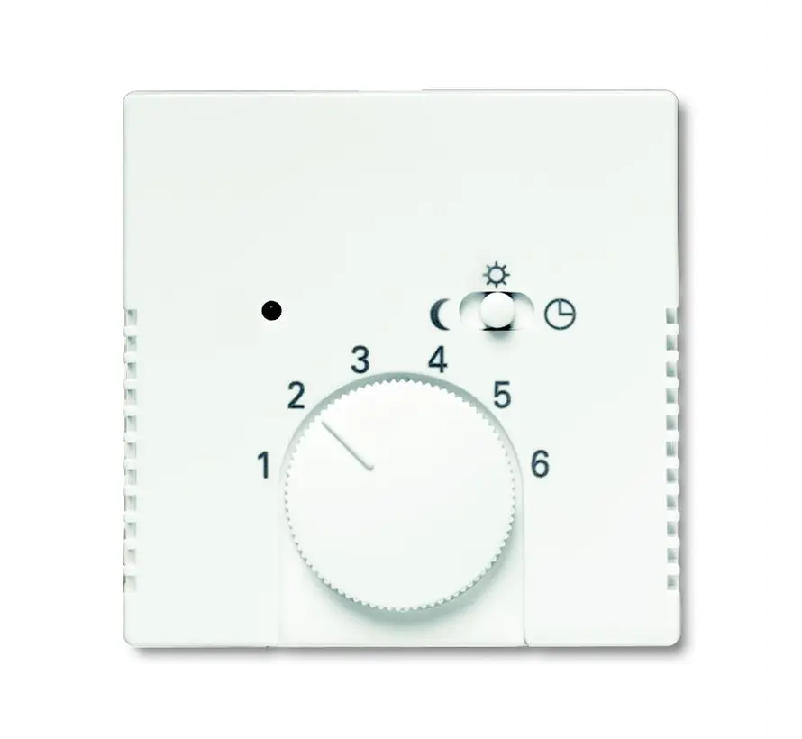 Zentralplatte für einbau Thermostat Future Linear studioweiß matt (1795-884)