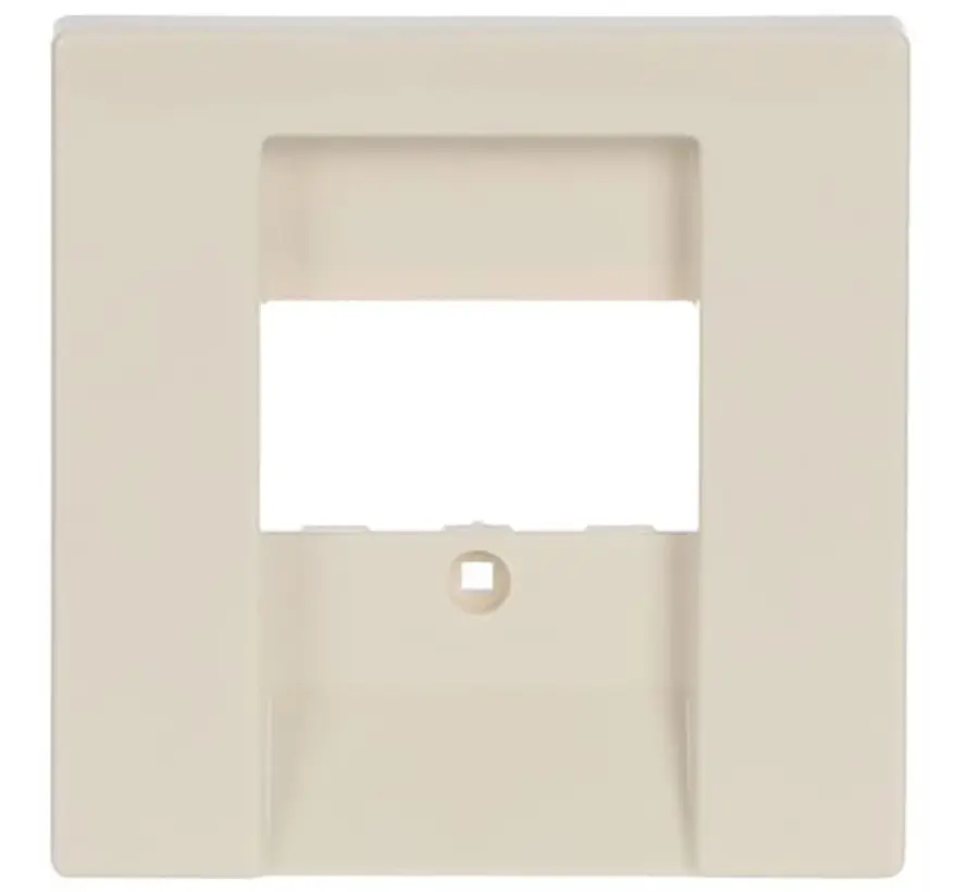 Zentralplatte USB / Lautsprecher creme (1766-82)