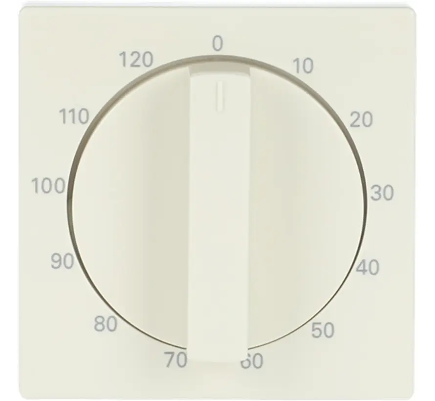 Drehbedienaufsatz Zeitschalter 120 Minuten Future Linear creme (1771-82-103)